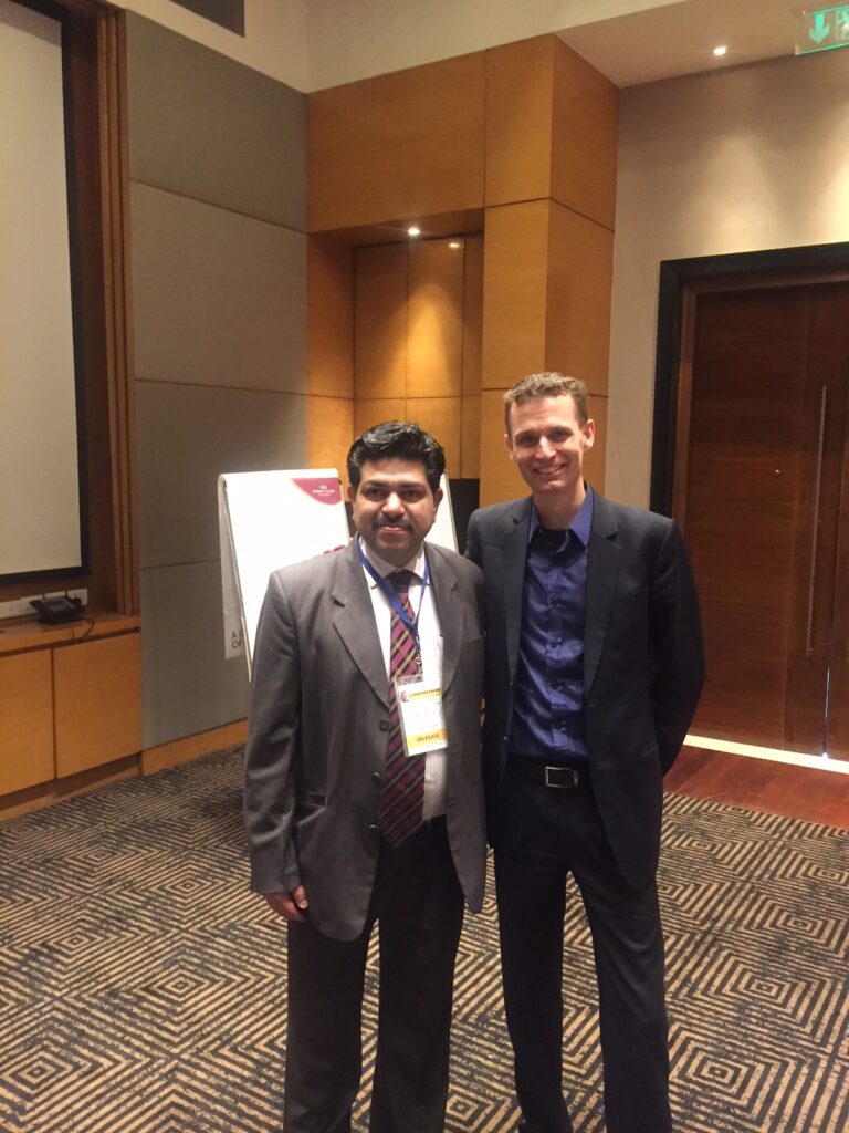 With Rasmus Houggard at Potential Project Launch Event